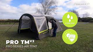 Zempire Pro Tm V2 Air Tent - Setup Video