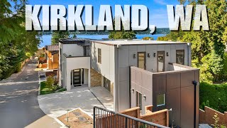 $2.5M Kirkland, WA Luxury New Construction Home With Stunning Lake Washington Views!