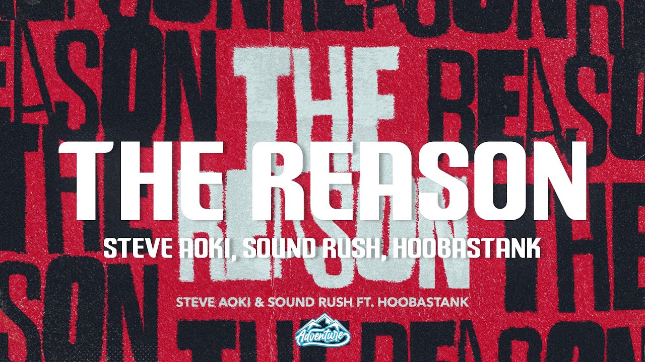 Steve Aoki, Sound Rush, Hoobastank - The Reason (Lyrics)