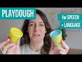 Using PLAYDOUGH for Speech and Language Therapy