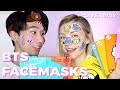 Getting Skin Like BTS 💧 We tested BTS & BT21 Facecare *GIVEAWAY*