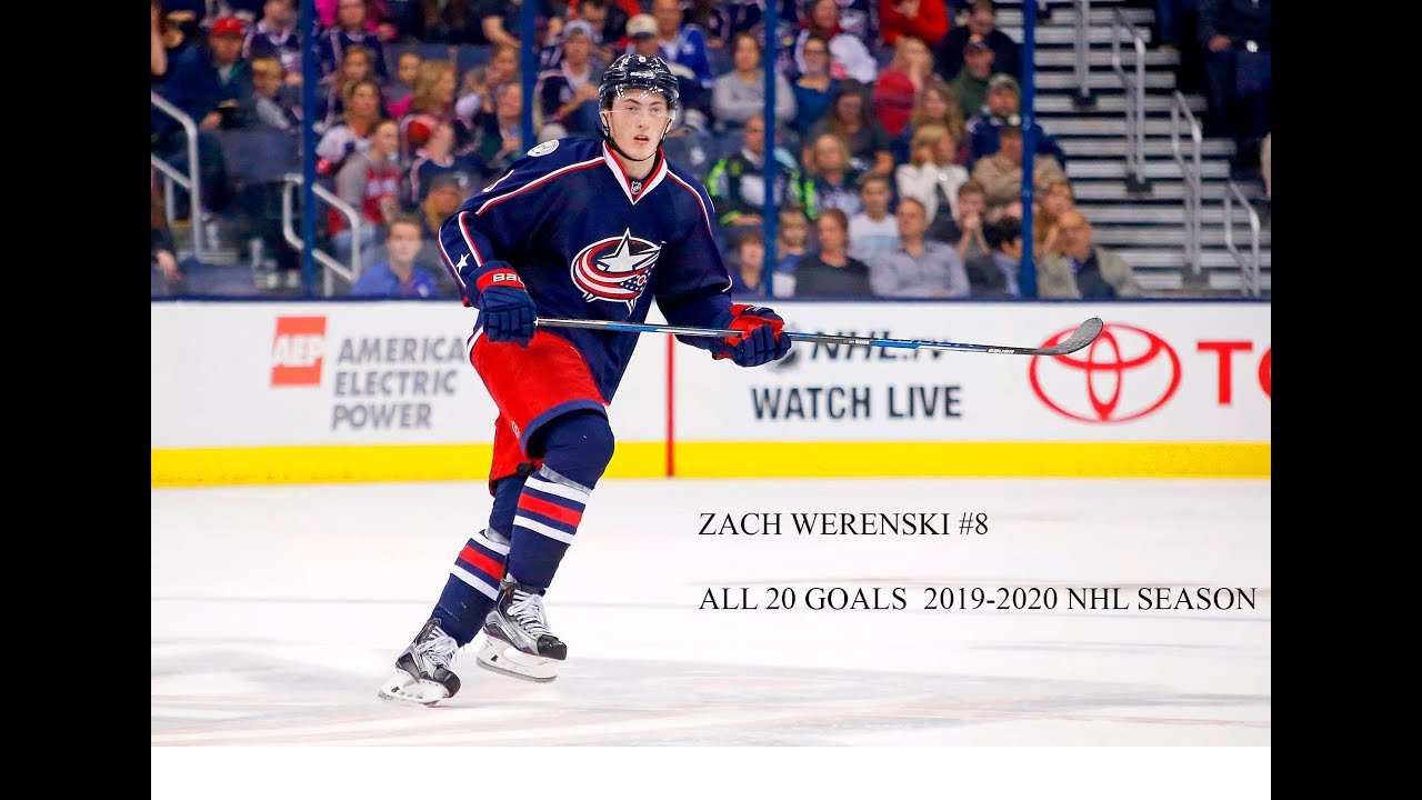 Zach Werenski All Goals 2019-2020 NHL 