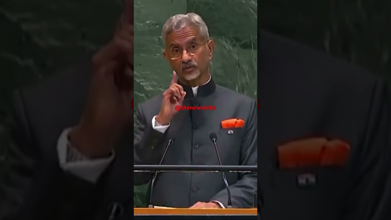 S. JaiShanker slammed Pakistan in UNGC | Pakistan is epicentre of global terrorism. 