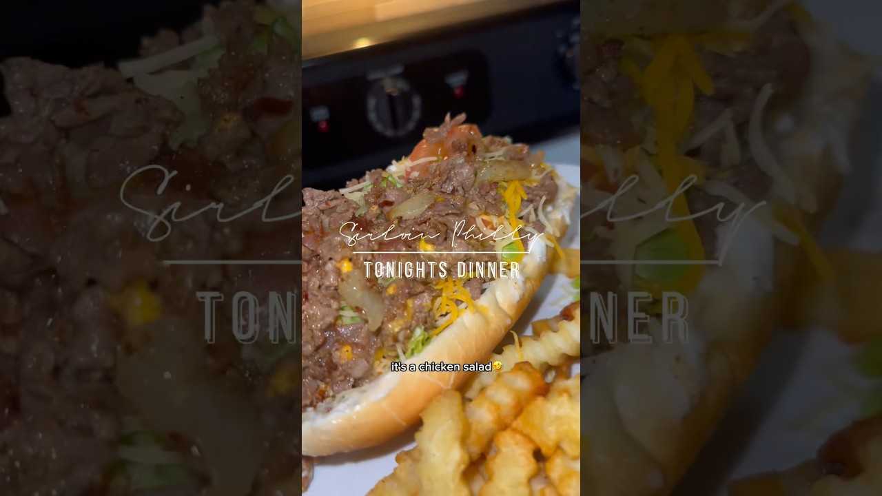 RUN TO WALMART Sirloin Philly Steaks😋 QuickMeals whatsfordinner phillycheesesteak 