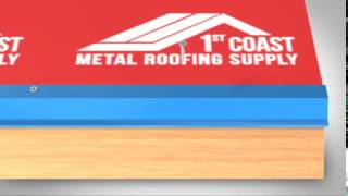 Eave Trim Installation - 1st Coast Metal Roofing Supply