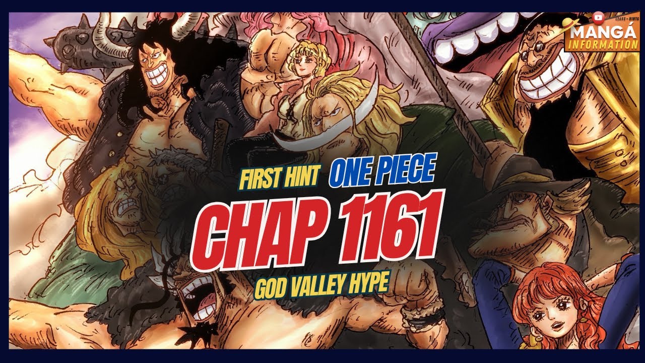 tekito様 ONE PIECE 1161 - FIRST HINT - NOW IS GOD VALLEY HYPE - YouTube