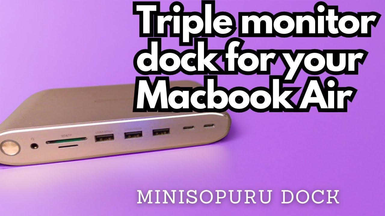 Supercharge Your Apple M1 Macbook Air with Multiple Monitors ...