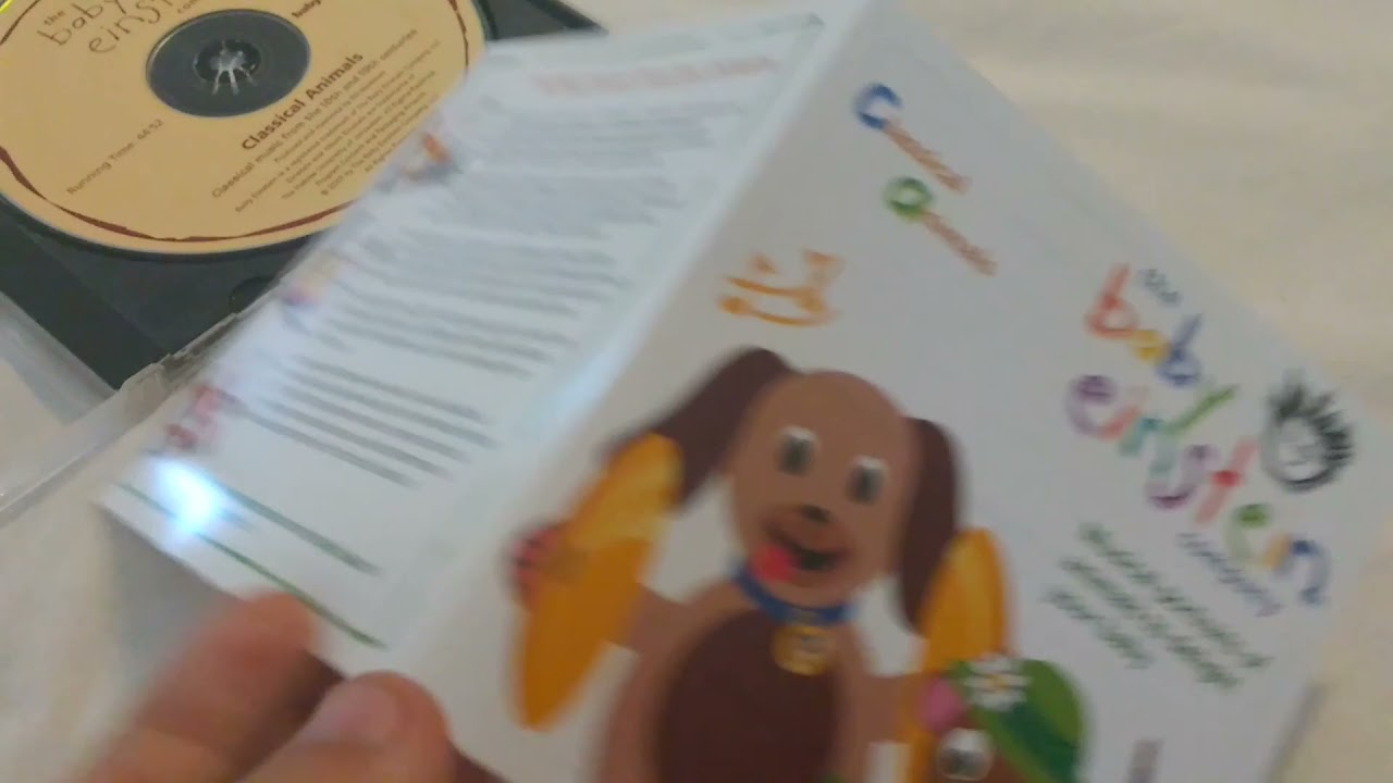 Double Review Baby Einstein Classical Animals 2001 CD & Baby Einstein