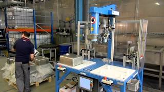 Universal Robots UR5 at Franke Küchentechnik AG