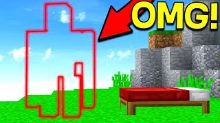 INVISIBLE BED WARS DEFENSE TROLL! (Minecraft Bed Wars)