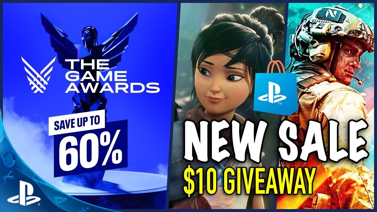 NEW PSN SALE RIGHT NOW!!! - The Game Awards PS Store Sale - $10 GIVEAWAY
