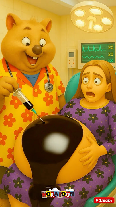 ❤Evolution animal: Quokka doctor with pregnant woman in hospital operating room🥰  #cute #cat