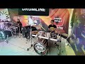 Given up 2 drums cover by adji ft lely Drumline