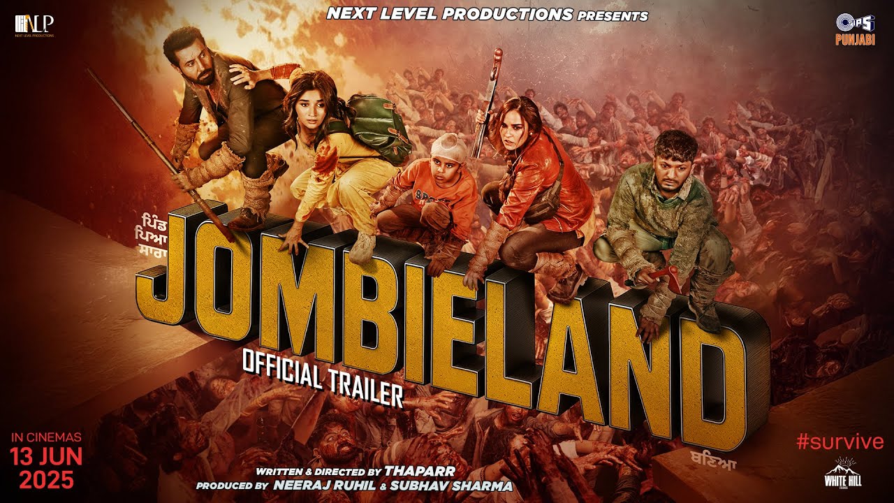 Jombieland (Official Trailer) | Binnu Dhillon | G Khan | Kanika Mann | Angira Dhar | 13th June 2025