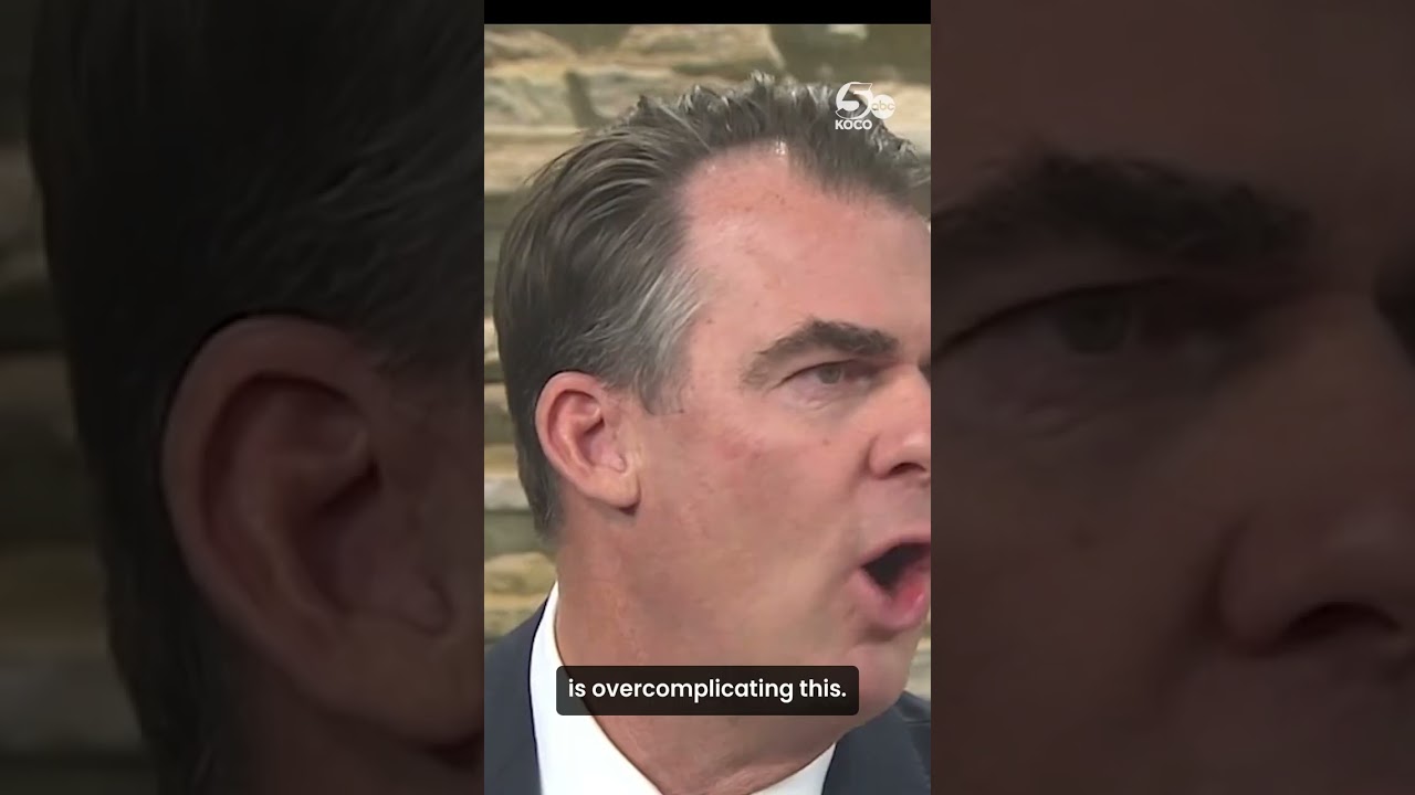 'Bring down the temperature': Gov. Stitt talks ICE facility in OKC, federal immigration tactics