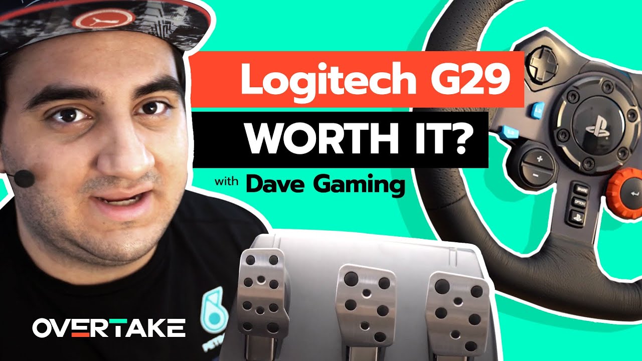 Best Budget Racing Wheel? Logitech G29 Review w/ Dave Gaming YouTube