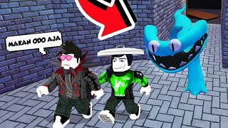 KABUR DARI RAINBOW FRIENDS CHAPTER 2 PALING HORROR DI ROBLOX!!!