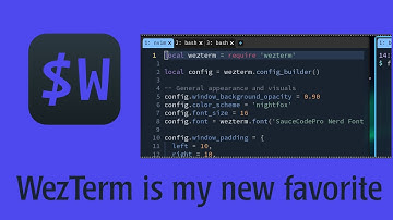 Wezterm:  I switched my terminal... again!!