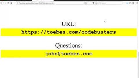 Science Olympiad CodeBusters Test Tools