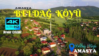 Beldağ Köyü / AMASYA - 4K Drone Çekimi + Time Lapse / 31.5.21
