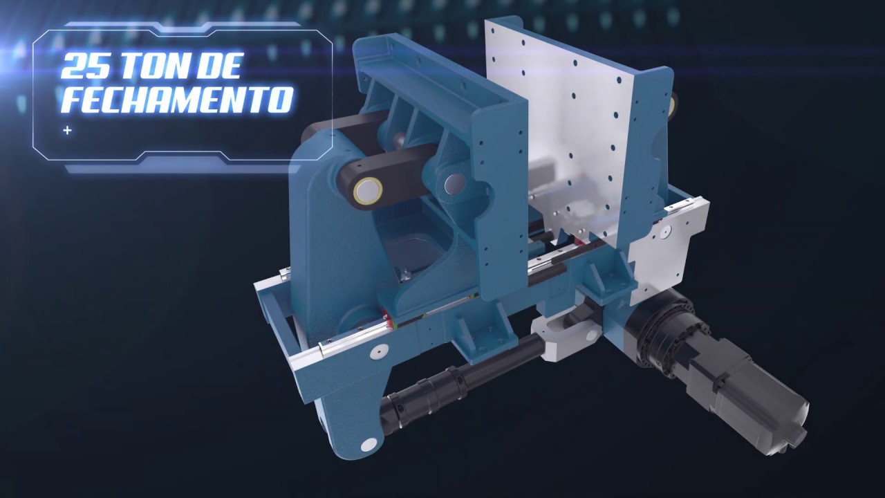 ROMI C 15D | Máquinas para Plásticos | Sopradora elétrica