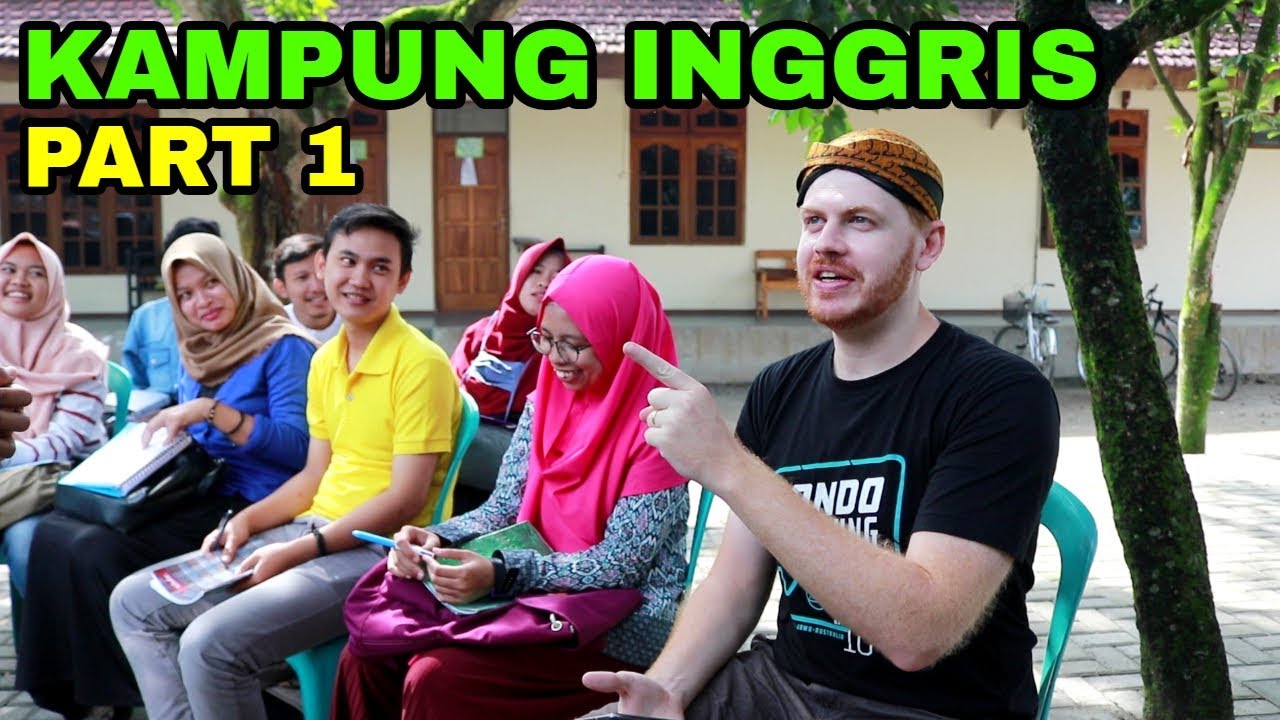 BULE JOWO IKUT LES DI KAMPUNG INGGRIS