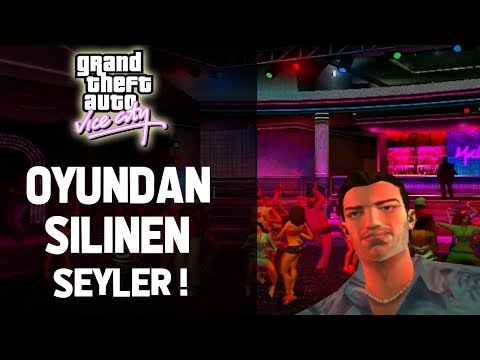GTA VİCE CİTY'DEN SİLİNEN ŞEYLER !