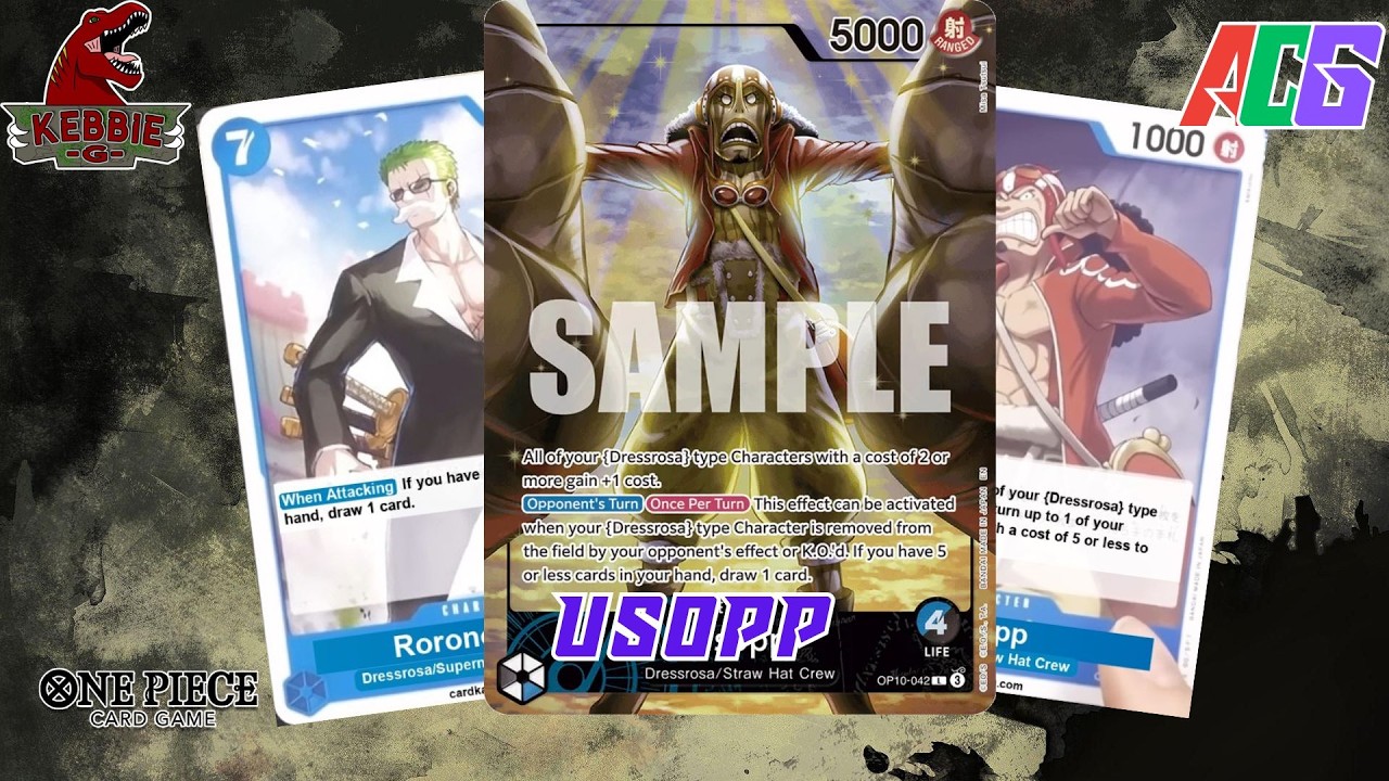 Usopp | One Piece TCG | OP16 Gameplay - YouTube