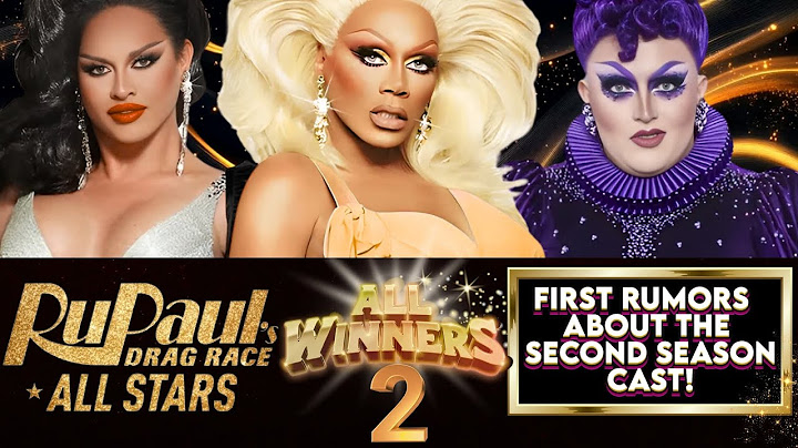 RUPAUL'S DRAG RACE ALL WINNERS SEASON 2  ✨👑 (💥RUMORED CAST SPOILERS💥)