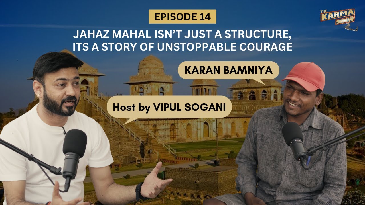 Divyang Artist Recreates Jahaz Mahal from Stone | The Karma Show Ep. 14 | Vipul Sogani