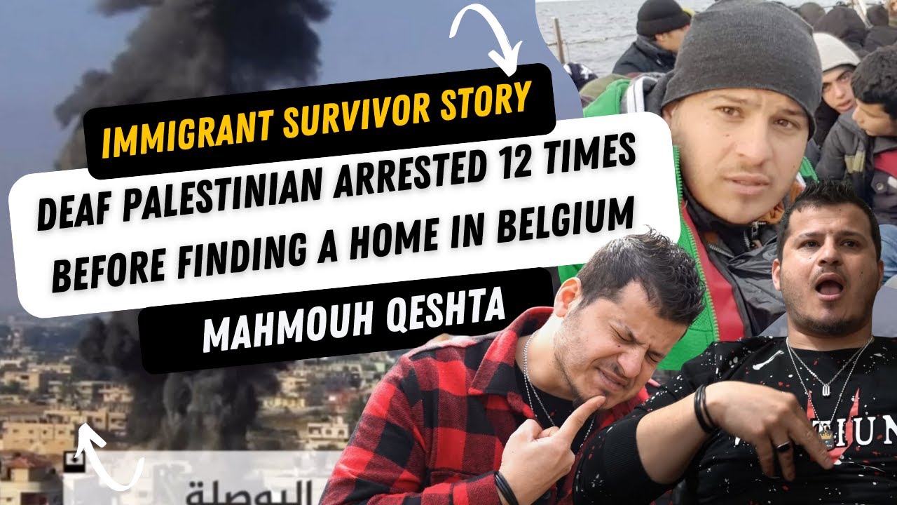 Deaf Palestian Arrested 12 times and Escaped Palestine to Belgium