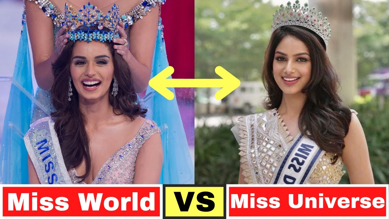 Difference Between Miss Universe And Miss World 2022 Manushi