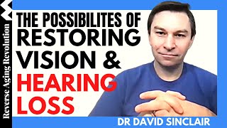 The Possibilities Of RESTORING Vision & Hearing Loss In Human | Dr David Sinclair Interview Clips