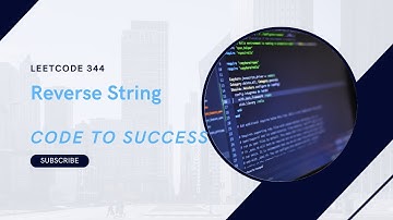 Reverse String  LeetCode : 344 || C++