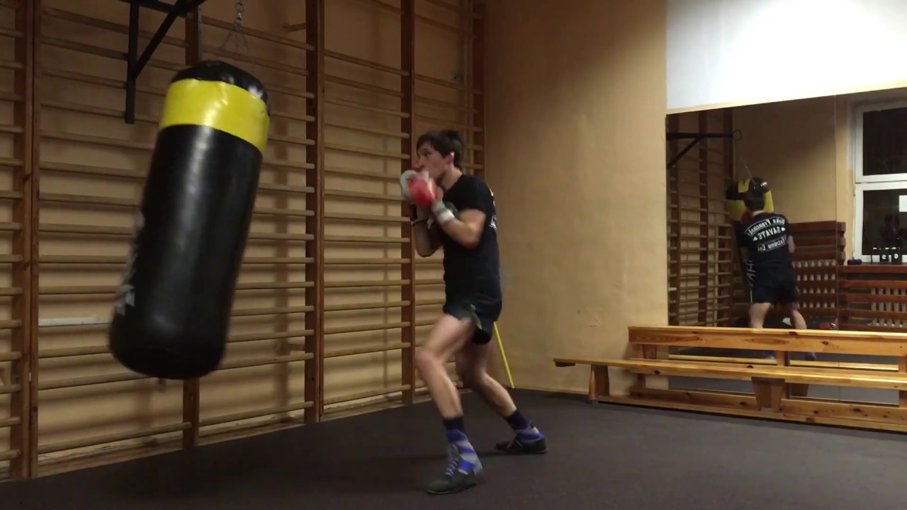 Trening na worku bokserkim - YouTube