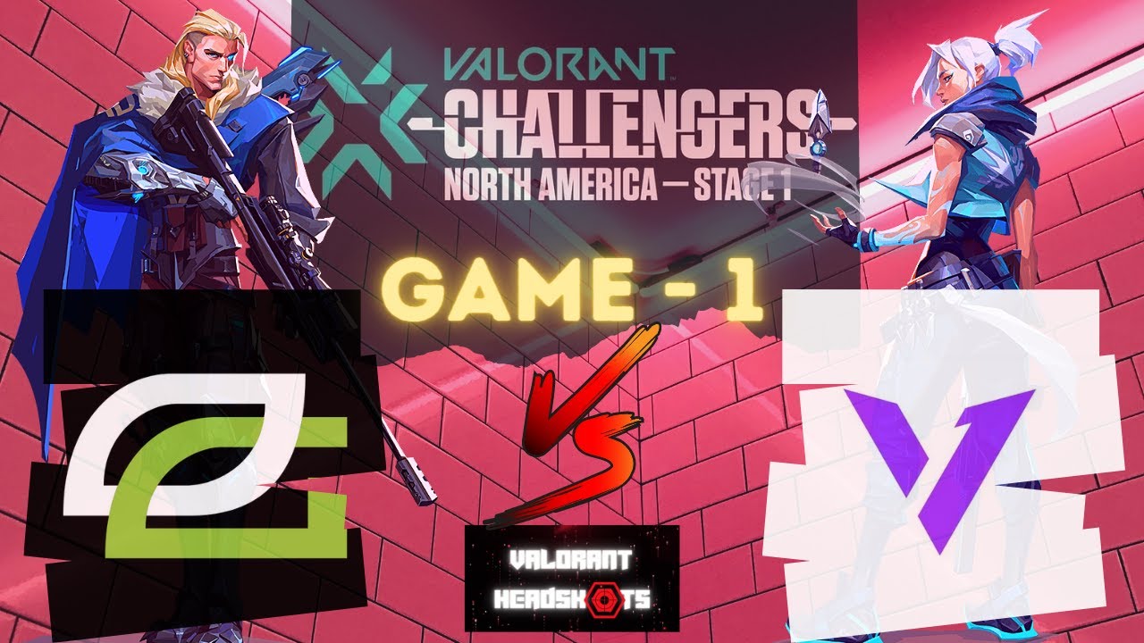 OPTIC GAMING VS VERSION1 [GAME 1 FULLMATCH] VALORANT Champions Tour 2022 Stage 1 North America