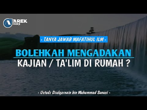 ustadz-dzulqarnain-bin-muhammad-sunusi---hukum-mengadakan-kajian-di-rumah