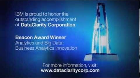 2013 IBM Beacon Award Winner for Business Analytics Innovation
