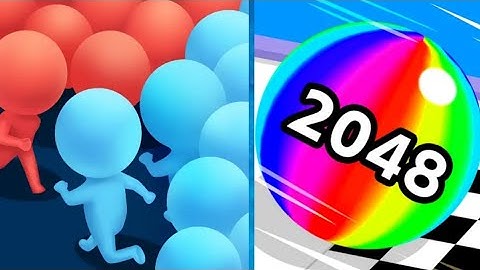 Count master 🆚 Ball run 2048 Max level gameplay walkthrough