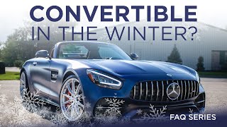 Driving my CONVERTIBLE in the WINTER?! | FAQ Series by Esoteric!