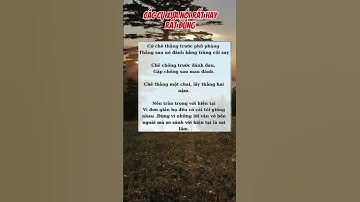 Các cụ xưa nói rất hay,rất đúng#shortvideo  #caunoihay #phongthuy #trietlysong