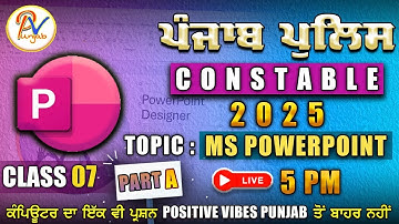 Class-07- MS-PowerPoint (Part-A)-Theory + Practical +MCQs