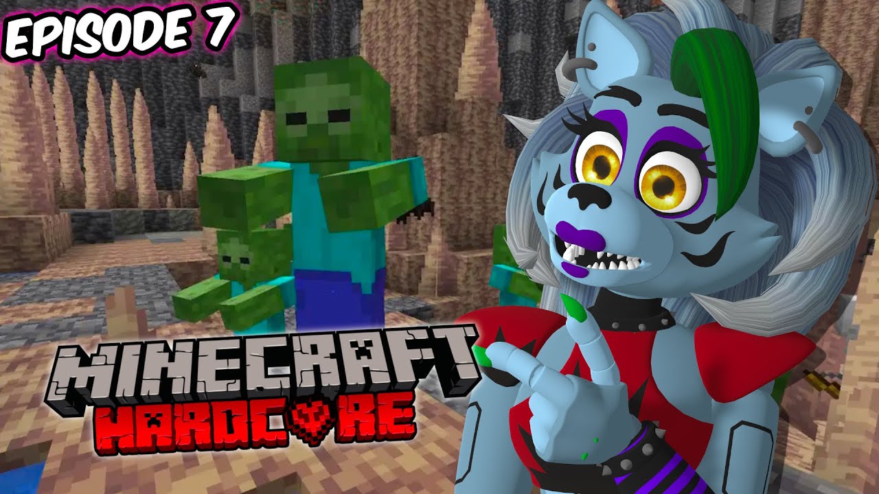 Minecraft Roxy Wolf Roxanne Wolf Plays Minecraft Hardcore #7 - YouTube