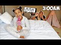 We CAUGHT Cali Singing HER SONG at 3AM