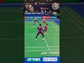 Satwik&#39;s Hulk Smash against Nur Izzudhin 💥💥💥 #badminton #satwiksairajrankireddy