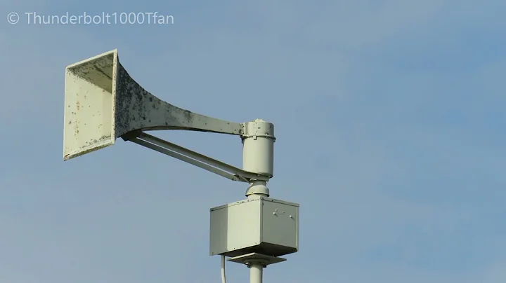 Federal Signal Thunderbolt 1000T Siren Test | Full Alert | Tiffin, OH | 1/7/22
