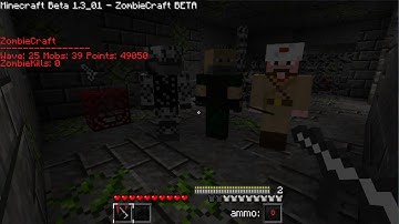 ZombieCraft Wave 25 On Last Resort