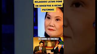 ¡SE PUSO NERVIOSA! ¿Alberto Fujimori fue igual a Hugo Chávez? 😱🇵🇪