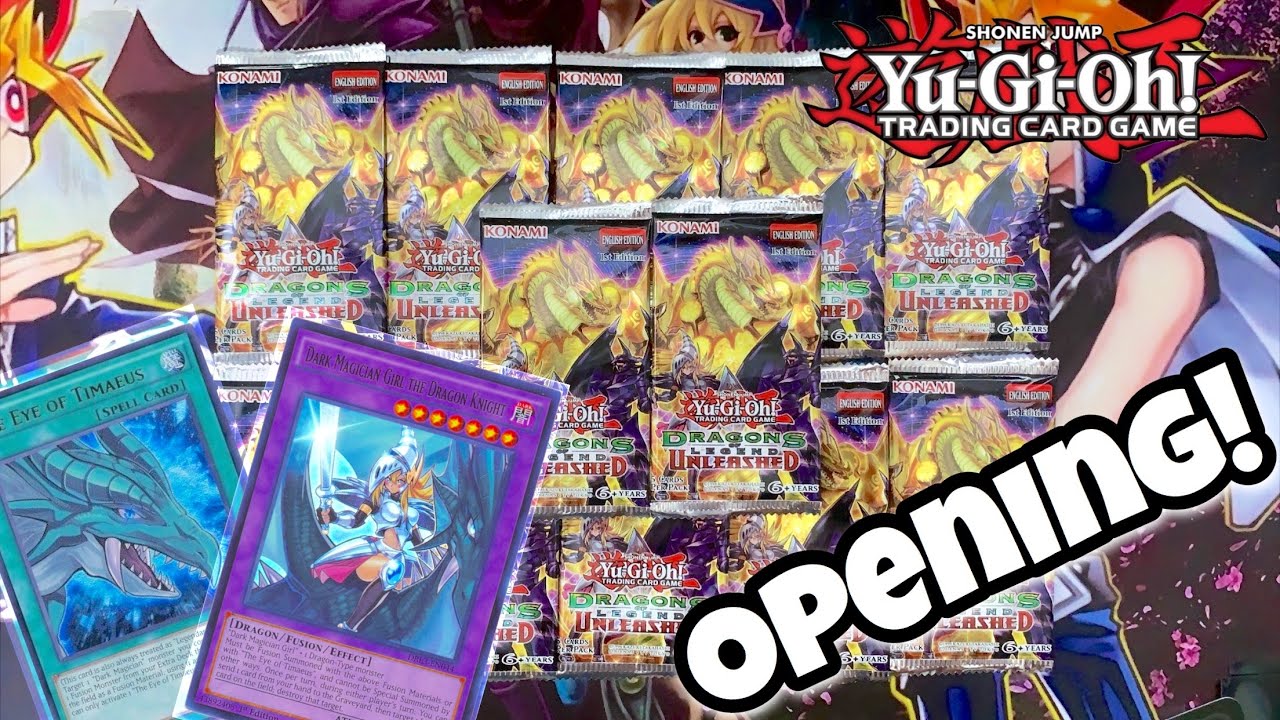 Yu-Gi-Oh! Dragons of Legend Unleashed Opening | 12 Packs | Bonus + Rise of the Duelist