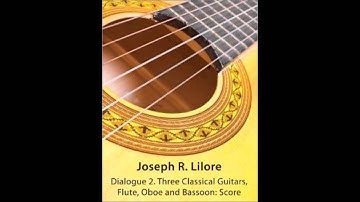 Dialogue 2 - Three Classical Guitars, Flute, Oboe